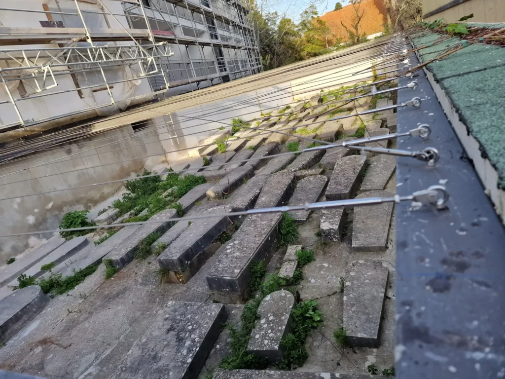 Inside the Estrela Jewish Cemetery