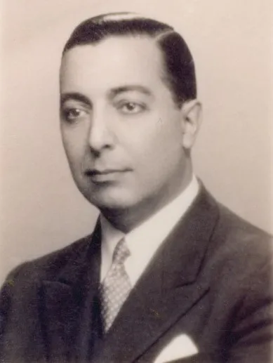 Portrait of Portuguese diplomat Alberto Teixeira Branquinho.