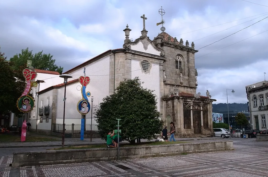 Exterior of Igreja de São João do Souto in Braga.