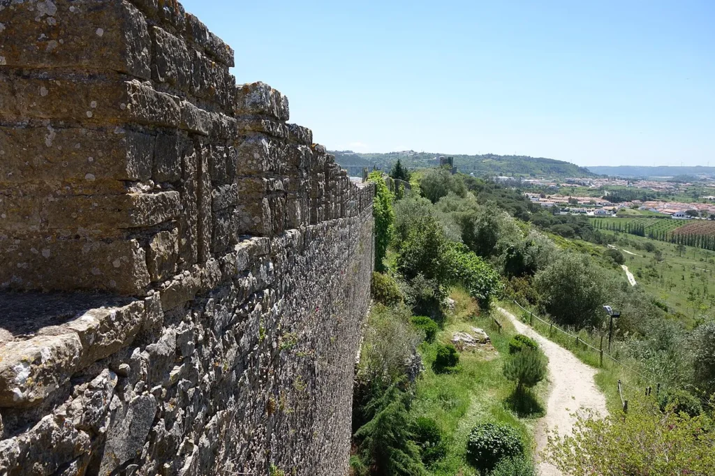 Medieval walls of Óbidos.