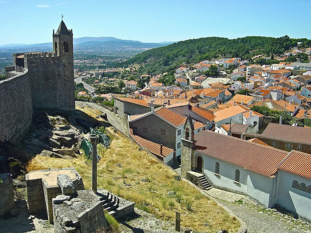 View of Penamacor historic centre.