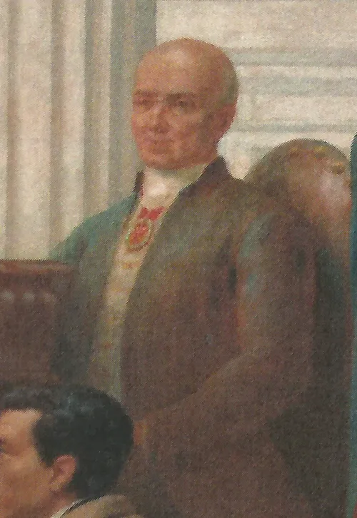 Portrait of António Nunes Ribeiro Sanches.