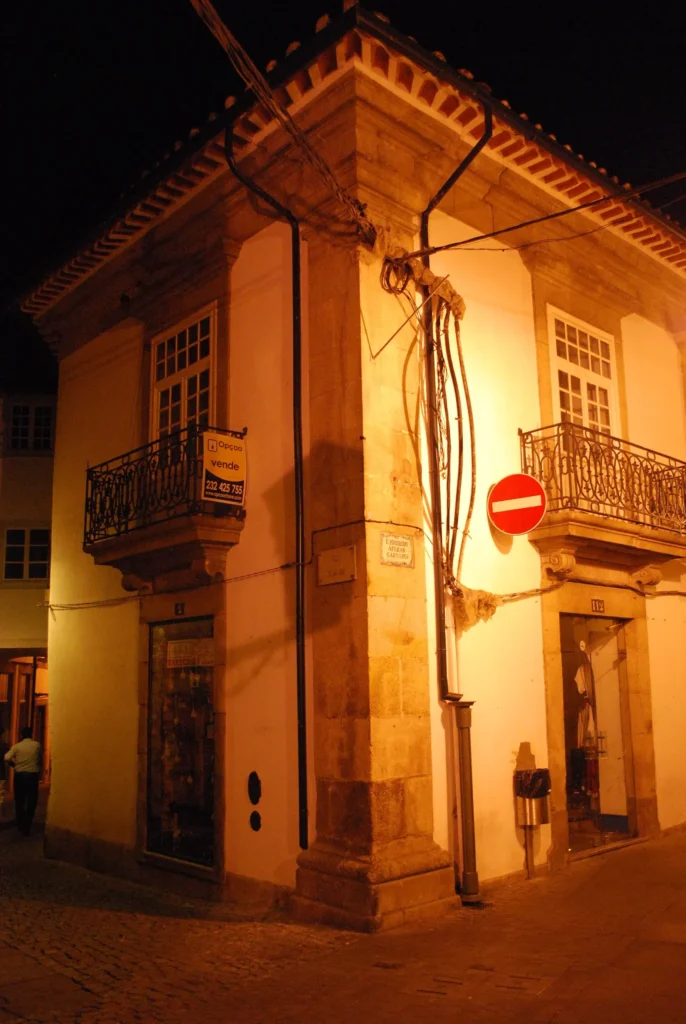 Historic house on Rua Direita in Viseu.